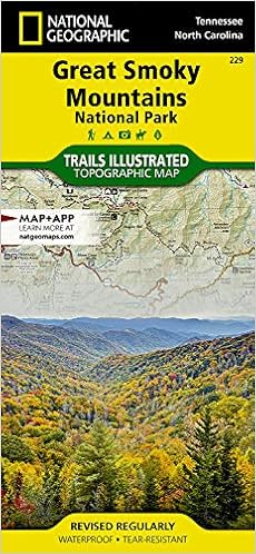 Great Smoky Mountains National Park Map Waterfalls Great Smoky Mountains National Park (National Geographic Trails Illustrated  Map, 229): National Geographic Maps - Trails Illustrated: 0749717012295:  Office Products: Amazon.com