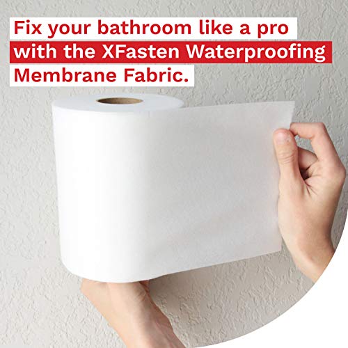 X Fasten Fiberglass Waterproofing AntiFracture Membrane Fabric Tape, 6