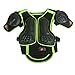 Takuey Kids Motorcycle Armor Suit Dirt Bike Chest Spine Protector Back Shoulder Arm Elbow Knee Protector Motocross Racing Skiing Skating Body Armor Vest Sports Safety Pads 3 Colors (Green, S)
