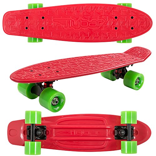 Flybar Skate 22 Inch Mini Plastic Cruiser Complete Skateboar