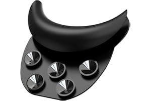 AISEELY Shampoo Bowl Neck Rest with Suction Cup, Silicone Neck Rest for Salon Sink, Shampoo Neck Cushion, Non-Slip Salon Neck Rest for Hair Washing Sink Neck Support, Neck Rest for Wash Basin