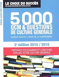 5000 questions et QCM de culture générale