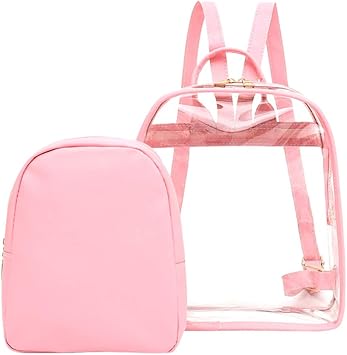amazon clear plastic backpack