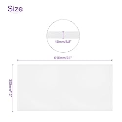 DMiotech 12 x 24 x 3/8 Inch Plastic UHMW