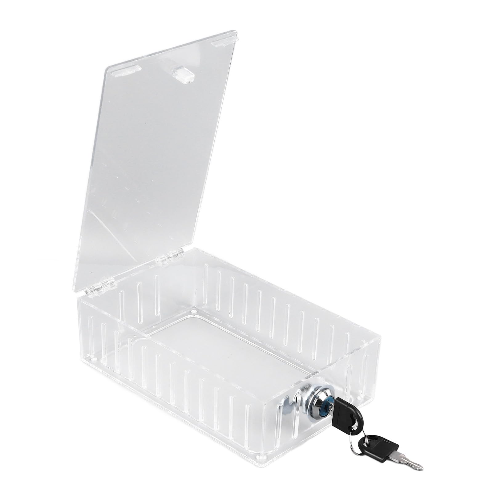 Thermostat, Transparent Design, Universal Thermostat Lock Box with Key, Helps Control Energy Usage, Easy Installation, for Home, Restaurant, Office, and School