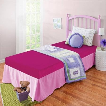 Spa Sensations 5" Memory Foam Youth Mattress, Fuchsia