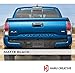 Haru Creative - Toyota Tacoma 2016-2018 Rear Tailgate Letter Insert Decal - Matte Black