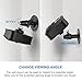 Blulu Adjustable Wall Mount 360 Degree Mounting Bracket for Blink XT Indoor/Outdoor Security Camera (3, Black)