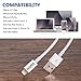 NOMX Lightning to USB Cable for iPhone Charging Cord 1m - 3ft Long - Compatible for all iPhone iPad iPod Models with Fast Charging & High Speed Data Transfer Sync (Suitable for Lifeproof Cases) 