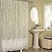Ex-Cell Ivy Shower Curtain, Silver