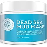 Pure Body Naturals Dead Sea Mud Mask (Premium Formula), 8.8 Ounces - World-Famous Dead Sea Mud, Infused in a Deep Cleansing and Pore Reducing Formula