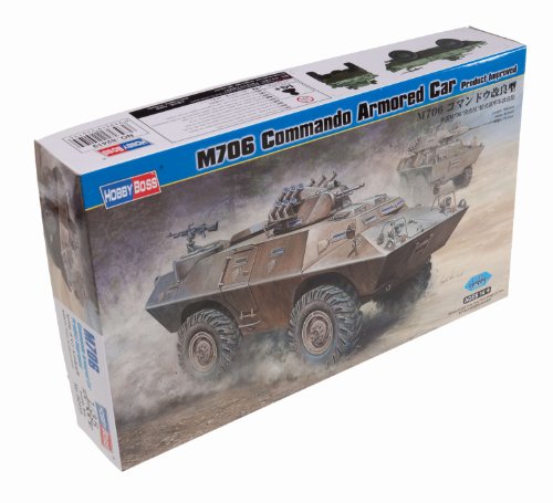 Hobby Boss M706 Commando Car Product Improved Vehicle Model Building Kit