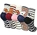 Chalier Womens Funny Socks Cozy Cute Printed Patterned Fun Sock Novelty Cat Dog Socks for Women, Multicolor 4
