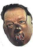 UHC Men's Hannibal Restraint Scary Clown Theme Party Halloween Costume Mask