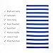 Your Choice Microfiber Quick Dry Sand-Free Beach Towel for Adults & Kids - Oversized, Compact, Lightweight, Absorben - Travel Towel - Set of 4 Pack -Blue, Light Green, Red, Yellow - Extra Large 67x35