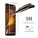 [2 Pack] Xiaomi pocophone f1 Tempered Glass Screen Protector with 2.5D Round Edge Ultra Thin Shatter-Proof and Bubble Free Anti-Scratch