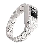 Lwsengme Garmin Vivofit 3/RARMIN Vivofit JR Fitness Bands- Adjustable Wristband and Wristwatch Style - Metal Replacement Secure Band For Garmin Vivofit 3-Style Collection