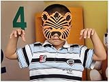 Lizzy Kids Foam Face Masks Pirates Girls Birthday Party Bag Toy Filler view 2