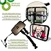 Blowout Price +Bonus Gifts Baby Car Mirror | Rear Facing | Up to 40% Larger Than Other Mirrors | Shatterproof Glass | Fully Adjustable | Unmatched