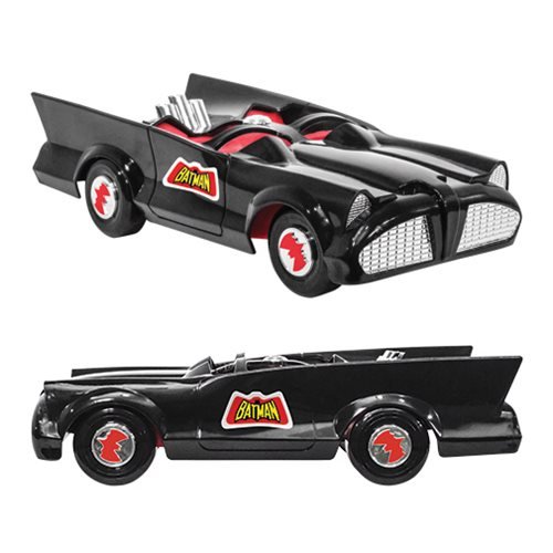 Figures Toy Company DC Comics Retro Batman Batmobile Playset (Black