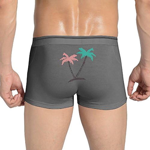Palm Tree-2 Men's Breathable Underwear Basic Brief