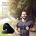Rinspyre 10 Pack Silicone Wedding Ring for Men Rubber Bands, Black White Blue Silver Gray