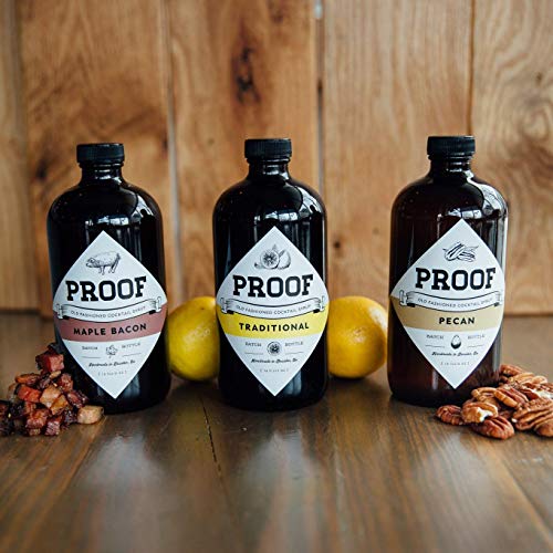 Proof Syrup Pecan Old Fashioned Cocktail Mixer (16 Ounces) Makes 32