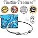 European Charm Bracelet for Men and Women, Fits Bead Charms, Stainless Steel Snake Chain, 10 Inch Classic