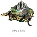 Boodecal 3D Jurassic World Dinosaurs Crack Hole Stickers Peel and Stick Wall Decal Mural Bedroom Kids Room Playroom Decor 3933 Inches