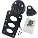 Side Mounted Vertical Brake Running License Plate Bracket Taillight for Harley Sporster Bobber Choppers Plate Holder 7 