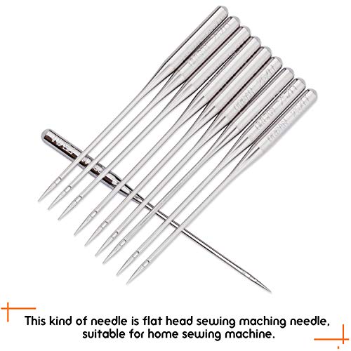 STARVAST 30 Pcs Embroidery Sewing Machine Needles Size 75/11 130/705H