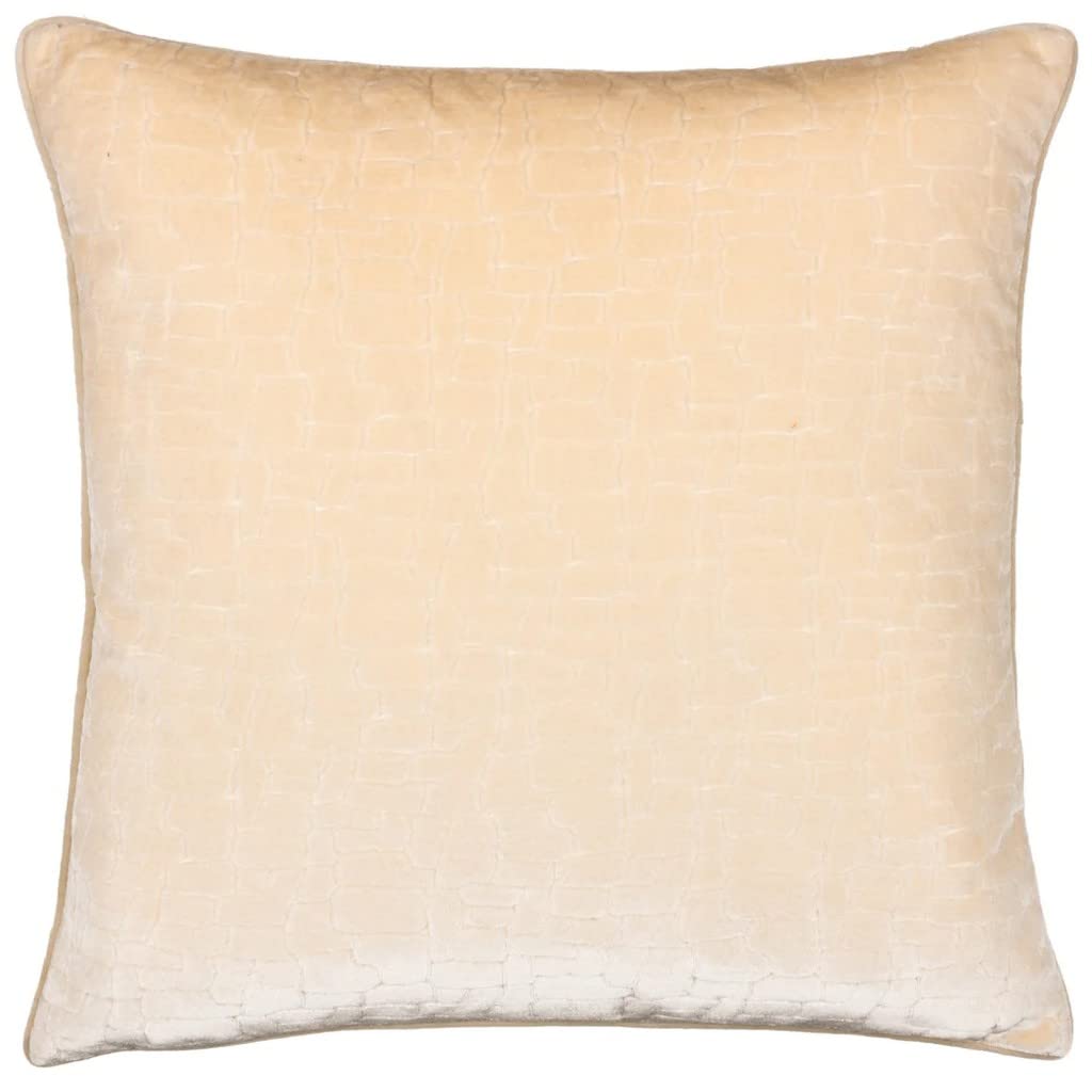 Paoletti Bloomsbury Cushion Cover,50 x 50cm, Ivory