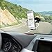 Car Mount, Emelon Universal 2-in-1 Windshield/Dashboard Car Phone Mount Cradle for smartphones or GPS devices 2-3.7