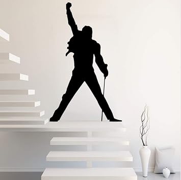 Freddie Mercury Queen Band Wallpaper House Decoration Wall Sticker