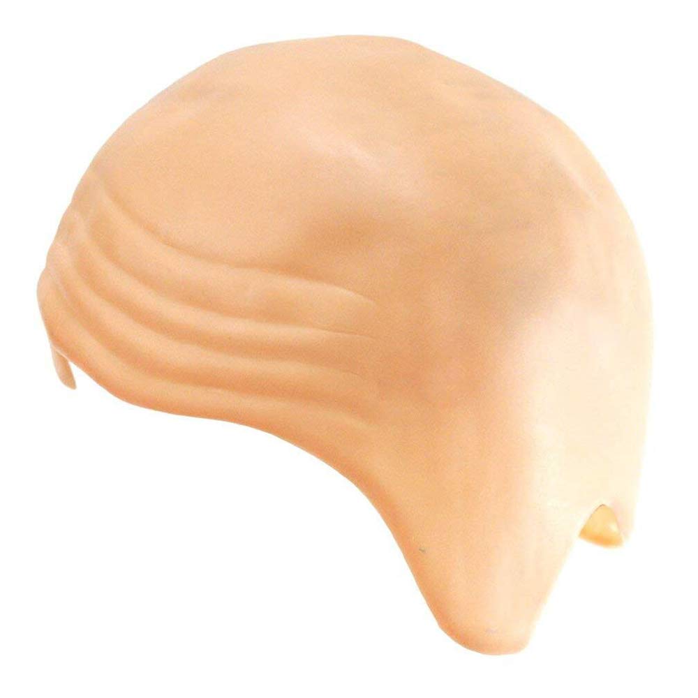 F Season Thick Bald Skin Head Skull Wig Cap Fancy Cosplay Hat