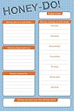Honey-Do! To-Do Note Pad (Daily Planner, List Pad)