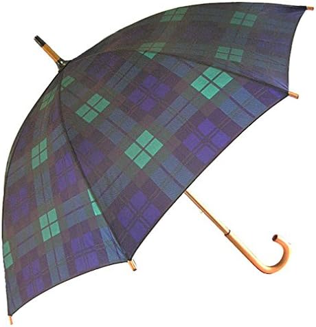 Tartan Walking Length Umbrellas (As Black Watch)