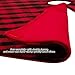 EDLDECCO 48 Inches Christmas Tree Skirt Red and Black Plaid Buffalo Check Double Layers Handicraft Xmas Decoration Holiday Ornaments