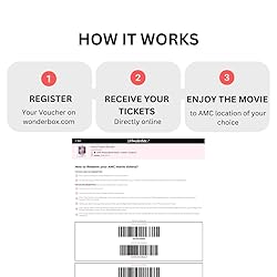 Wonderbox – AMC Movie Theatres® Tickets Package
