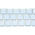 Online-Welcome Blank Keyboard Stickers Non Transparent White Background