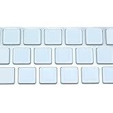 Online-Welcome Blank Keyboard Stickers Non Transparent White Background