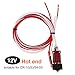 Creality Original Extruder Assembled MK8 Hotend Kit for 3D Printer CR-7 CR-8 CR-10S S4 S5 with Aluminum Heating Block, 1.75mm, 0.4mm Nozzle
