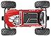 danchee Trail Hunter 1/12 Scale Remote Control Rock Crawler Off Road Truck Toy, Red