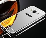 For Galaxy A5 Case,JANDM Luxury Aluminum Ultra-thin Acrylic Mirror Metal Case Cover For Samsung Galaxy A5 A5000 (Silver)