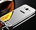 For Galaxy A5 Case,JANDM Luxury Aluminum Ultra-thin Acrylic Mirror Metal Case Cover For Samsung Galaxy A5 A5000 (Silver)