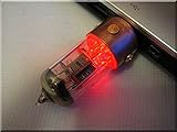 Handmade 64GB RED Pentode Radio Tube USB Flash Drive. Steampunk/Industrial style ####### (Tags: Stick Thumb Pen Key Drive Storage Memory Disk. Metal Handwork Handcraft Exclusive Unique Best Cool Great Retro Vintage Gadget Device. Idea for Christmas New Year Birthday Present Gift. For Geek Man Him Dad Boy Teen. For Computer Tablet PC Notebook Laptop Mac)