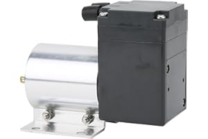 DC 12V Vacuum Pump 5L/min 200kpa Mini Vacuum Pump Negative Pressure Suction Pumping with Holder(DC12V)