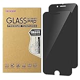 iPhone 8 Plus 7 Plus Screen Protector SWINCHO Privacy Tempered Glass Screen Cover for iPhone 8plus 7plus, Bubble Free, Anti-Spy (2-Pack)