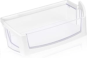 MTZUL UPGRADED WPW10224961 Refrigerator Door Shelf Bin Replacement Compatible with Whirlpool Refrigerator Door Shelf W10224961 Maytag Gallon Shelf WRF555SDF WRF555SDH WRX735SDBM Fridge Bin Right