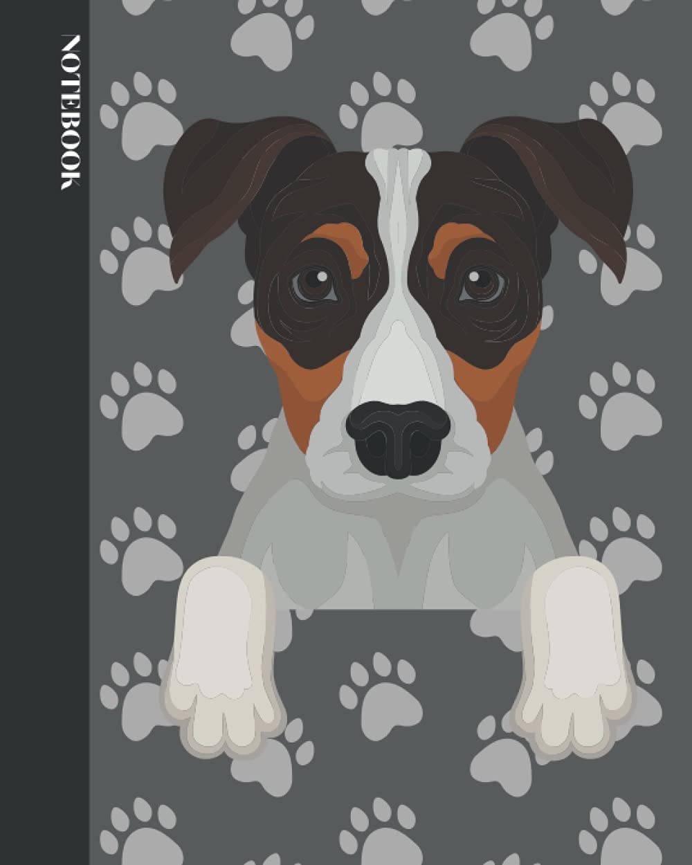 Jack Russell Notebook: College Ruled Journal Gift For Dog Lovers